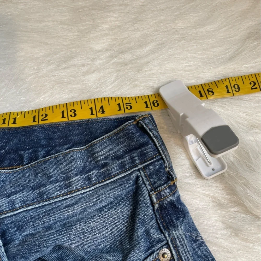 J Crew Japanese Kaihara Blue Denim Jeans 32 x 30
